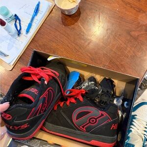 Heelys Black and Red Sneaker with Wheels